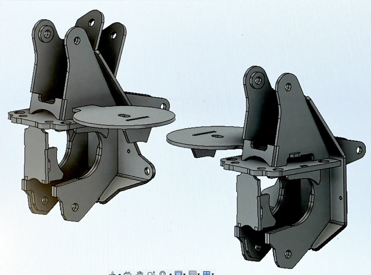 72-93 Dodge Rear Air Suspension Kit (stock Dana 70 axle)