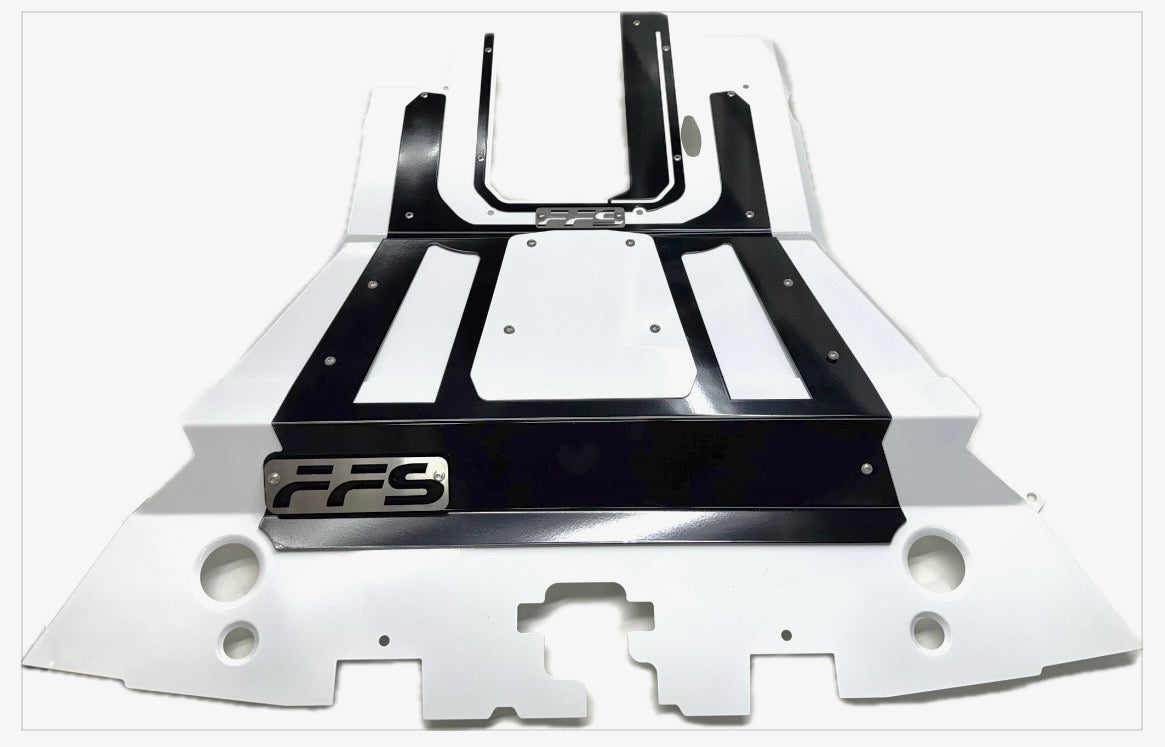 ‘10-18 Ram Engine /Radiator Cover Combo Double Overlay 4th Gen Diesel