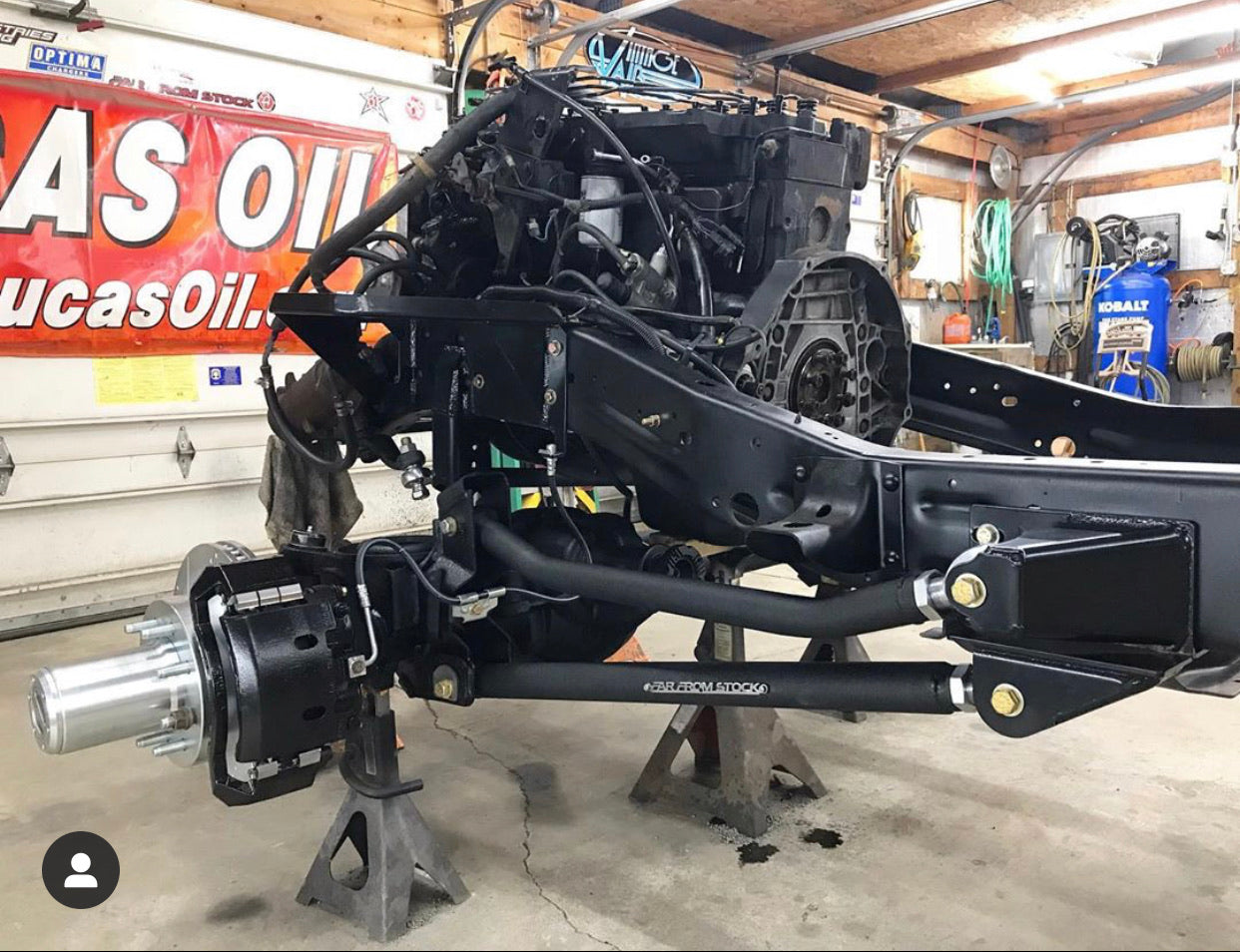 72-93 Dodge Front Coil Conversion FRONT UPPER FRAME BRACKETS ONLY for our Suspension Axle Swap Kit (03-13 ram axle)