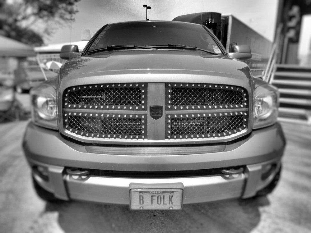 3rd Gen Ram FFS Grille Inserts Late 06-09