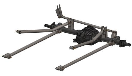 “Half Ton” Small Truck (Rear) 4 Link Kit
