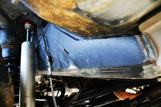 XJ Front Frame Reinforcement Plate Kit