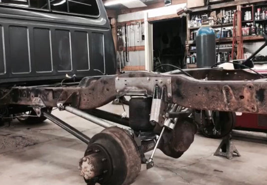 72-93 Dodge Rear Air Suspension Kit (stock Dana 70 axle)