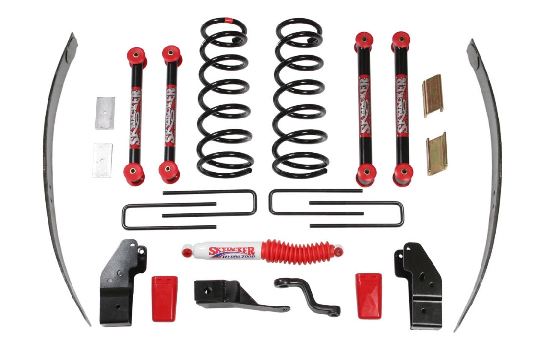 2000-02 Dodge Ram 2500 4-4.5 in. Suspension Lift Kit with Hydro Shocks