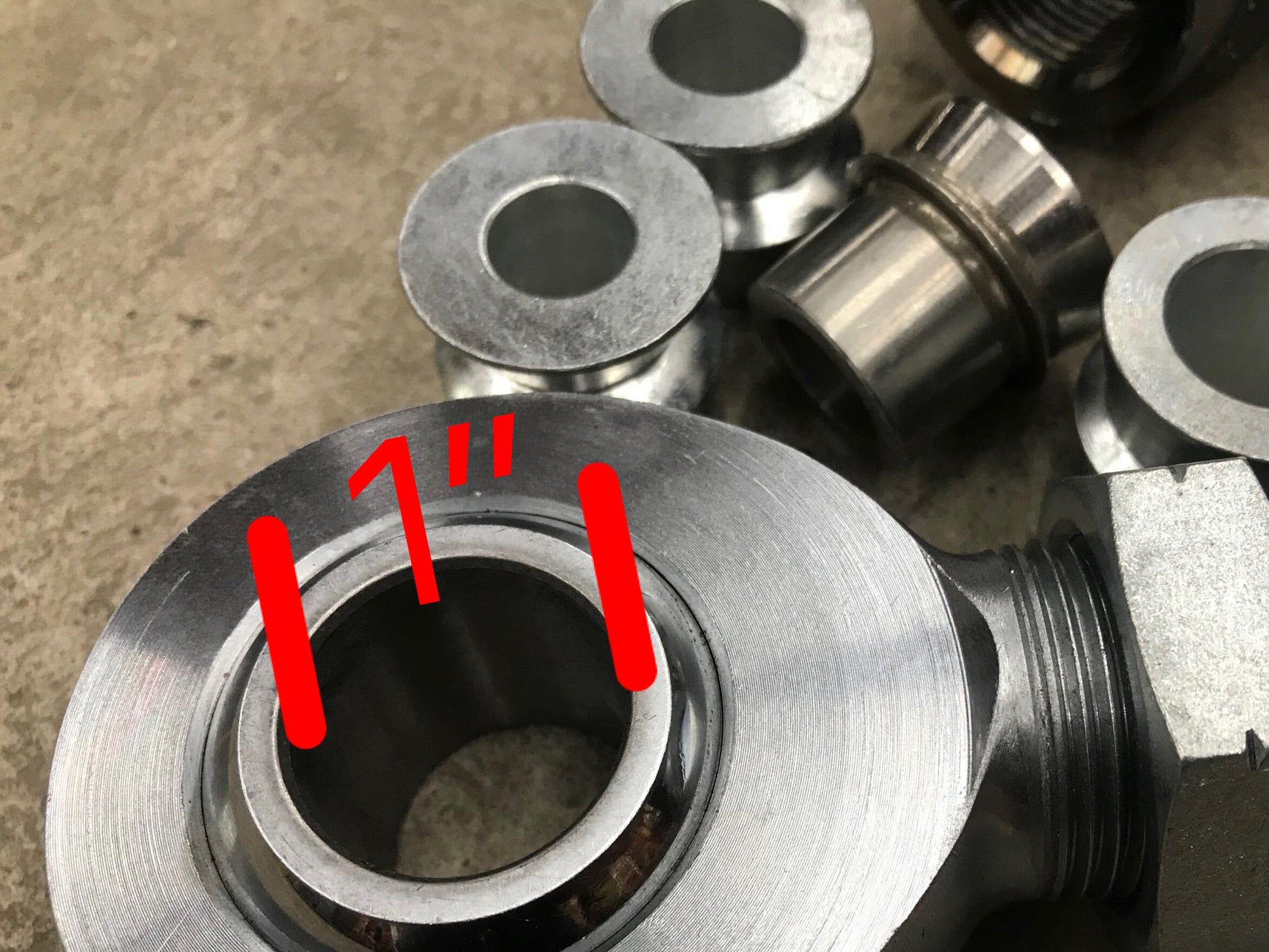 7/16 Imperial Misalignment Spacers Washer For Rod Ends Rose Joints 8x Pack 7/16 Imperial Misalignment Spacers Washer For Rod Ends Rose Joints 8x Pack