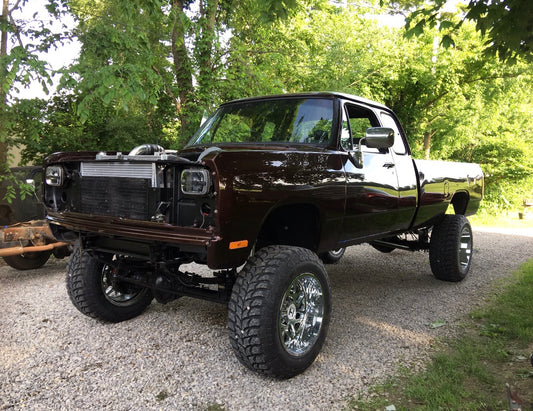 6” Cummins lift kit 89-93 system with rear springs