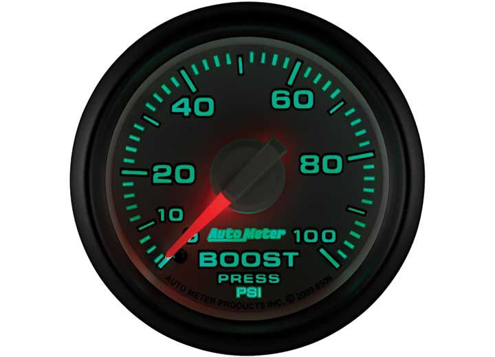 2-1/16IN BOOST, 0-100 PSI MECH,DODGE FACTORY MATCH