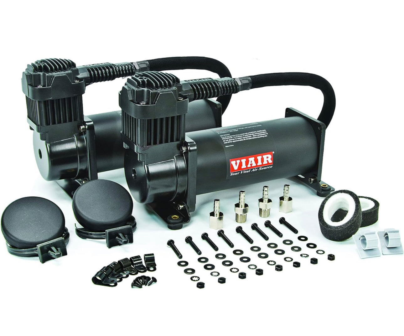 Dual 200 VIAIR Compressors 200lbs