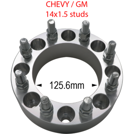 8 x 180mm to 8 x 180mm (Chevy/GMC)