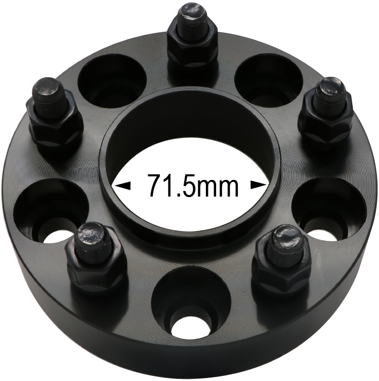 5x115 HUBCENTRIC- 14MM 1.50 STUD / 1" THICK / 71.5MM CB / 71.5MM WB