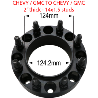 compare product 8 x 180mm to 8 x 180mm - Hub and Wheel Centric 2