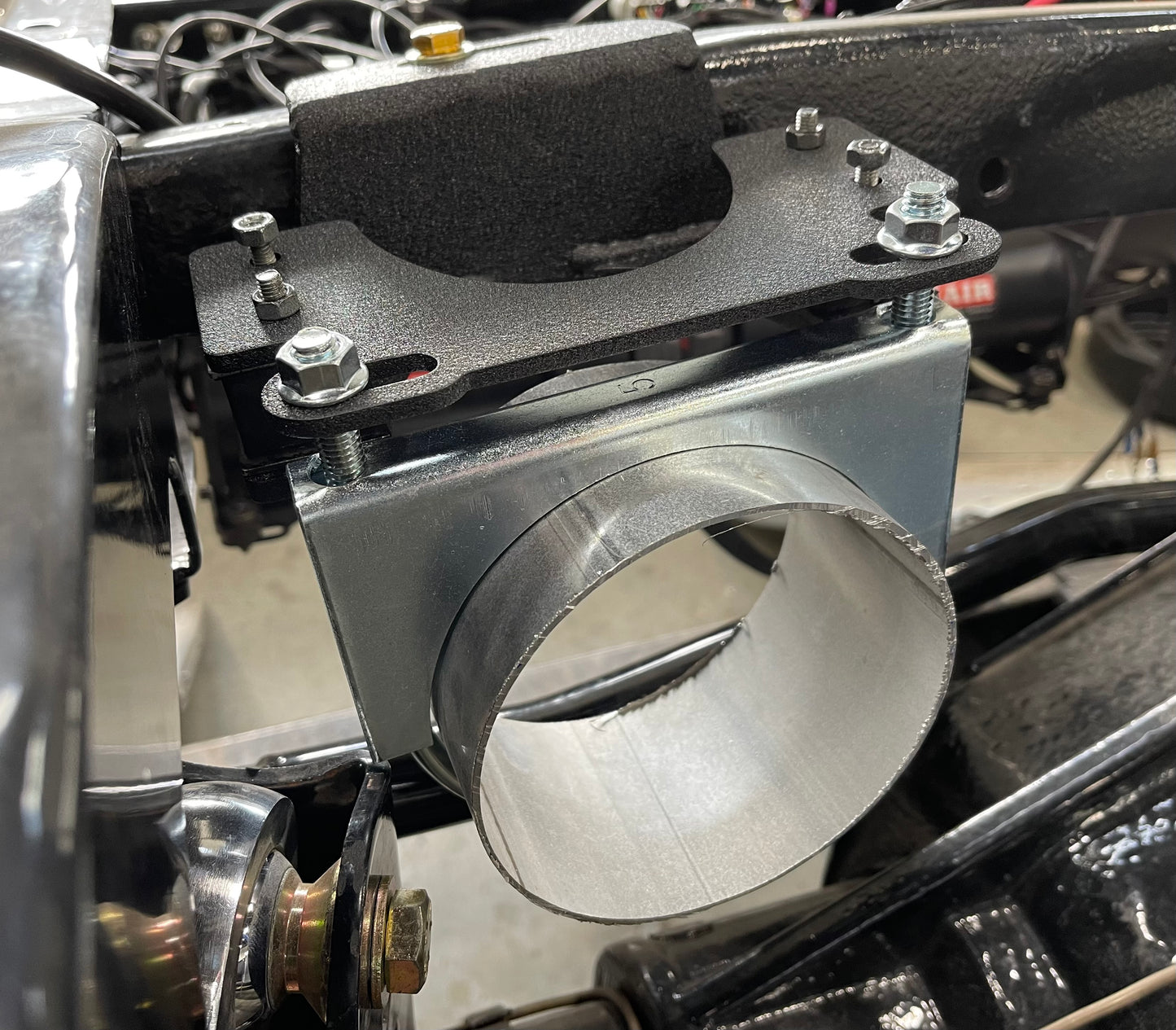 1g 5” Exhaust Kit, trans or t-case back to axle dump, 72-93 Dodge truck