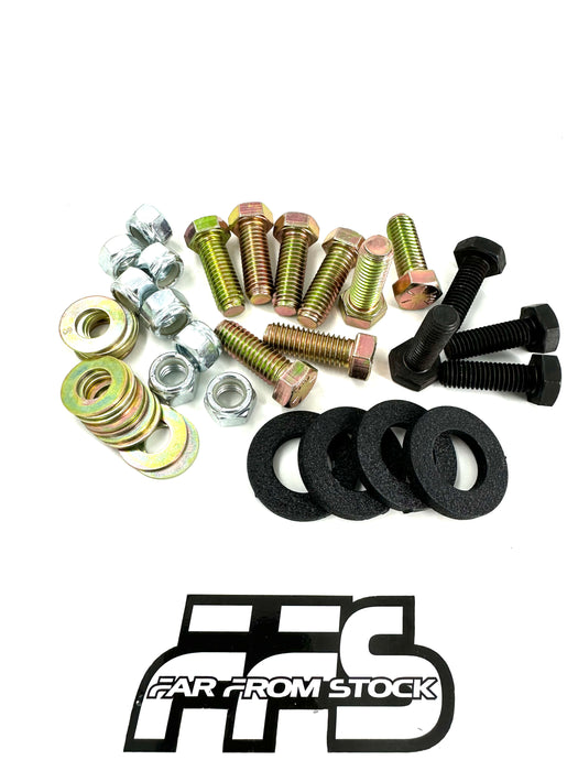 14-C Ram 2500 Coil Rear Long Arm/Traction Bar “Re-Link” Kit (Rear AXLE BRACKETS ONLY)