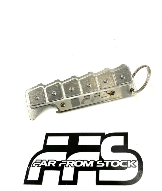 FFS Jewelry 12Valve KeyChain / Bottle Opener