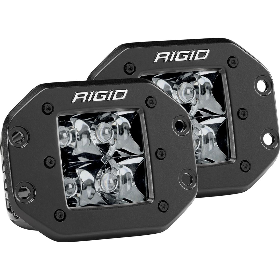 Rigid Industries D-SERIES PRO SPOT FM /2 MIDNIGHT  Flush Mount