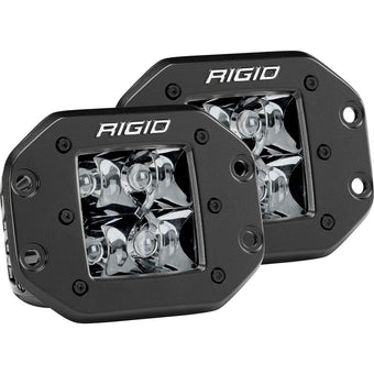 compare product Rigid Industries D-SERIES PRO SPOT FM /2 MIDNIGHT  Flush Mount