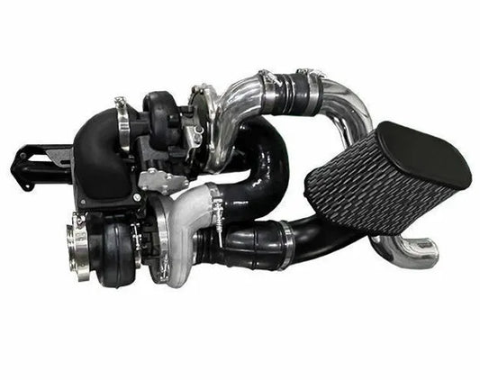 DPS FUMMINS COMPOUND TURBOS FOR FORD CUMMINS SWAP KIT TWIN TURBOS