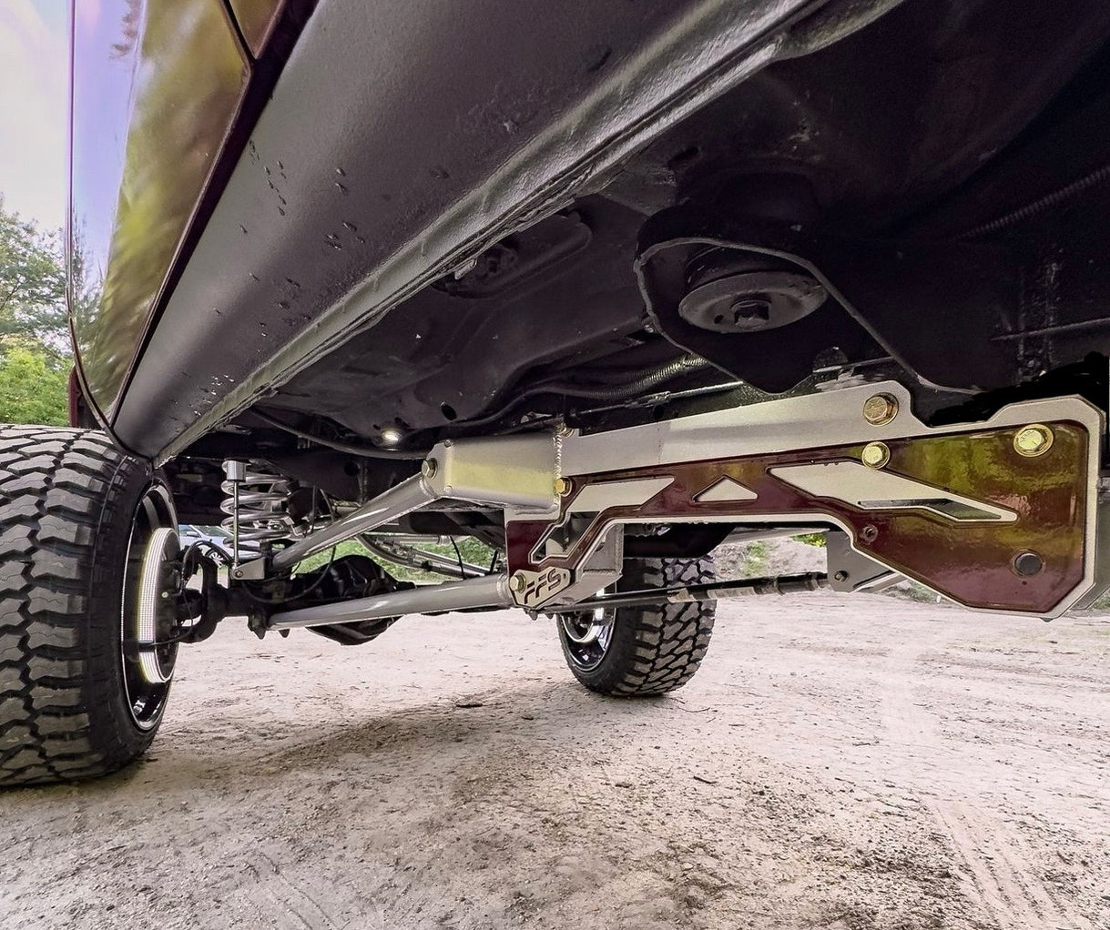 94-02 2nd Gen Dodge Ram FFS Bolt-On Four Link / Traction Bar CRADLE Ki
