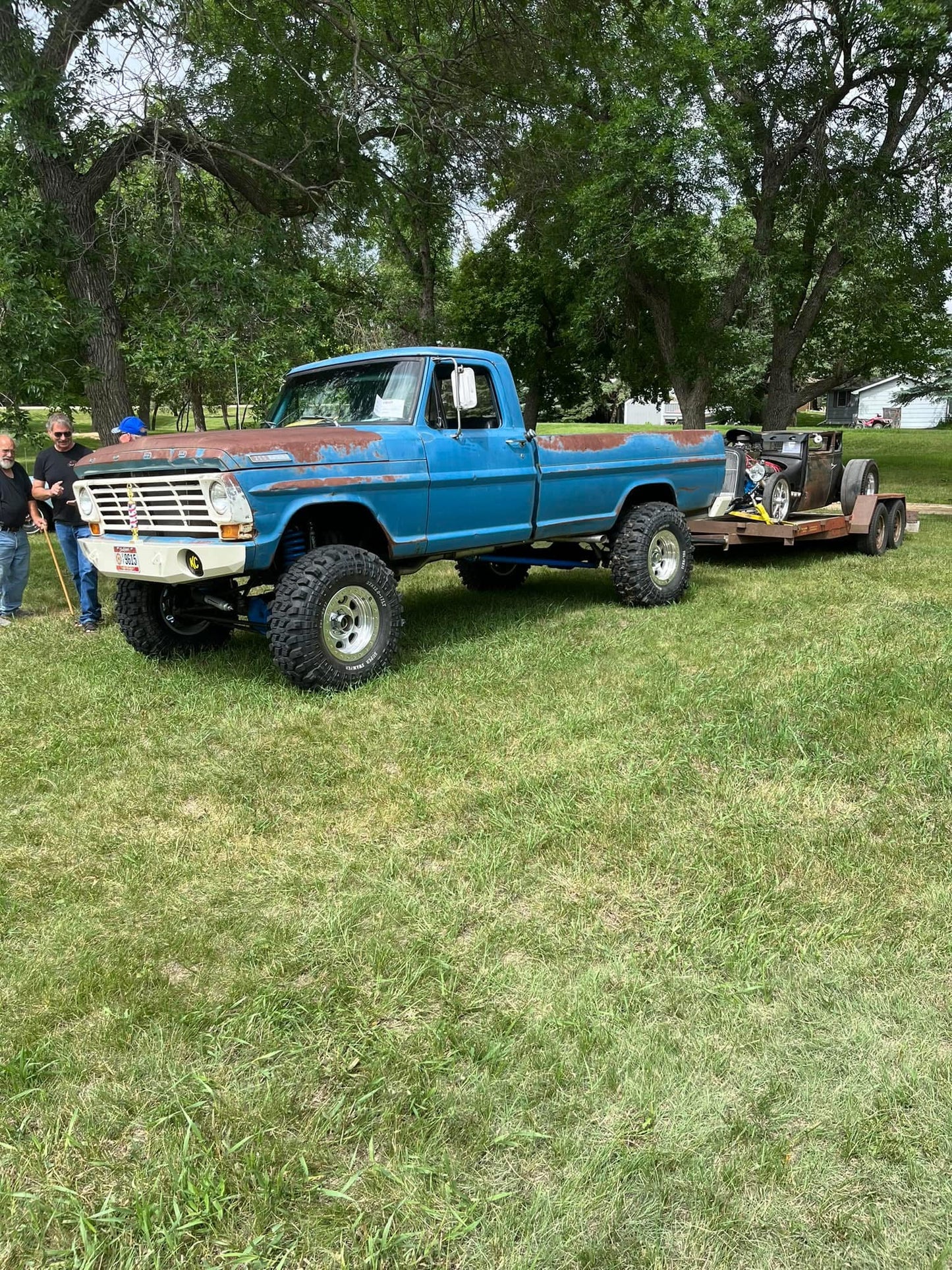 Older Duty Front bumper Tacked