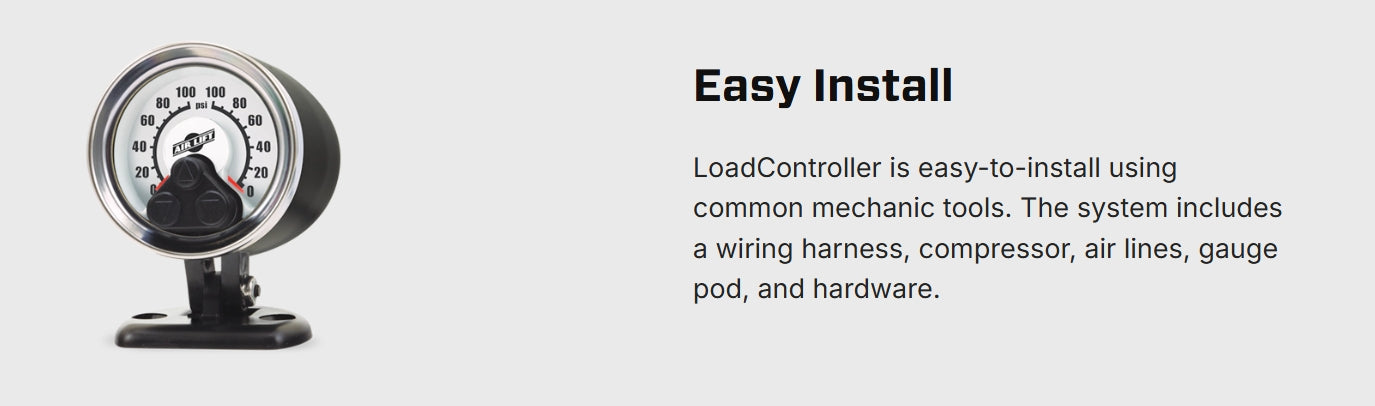 Air Lift Load Controller Single (Heavy Duty)
