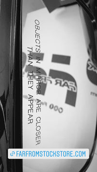 88-93 Dodge Mirrors Chrome or Black