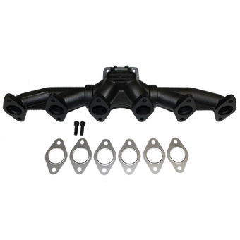 compare product DPS T4 EXHAUST MANIFOLD FITS DODGE CUMMINS T4 MANIFOLD FOR 5.9 & 6.7 24 Center Discharge