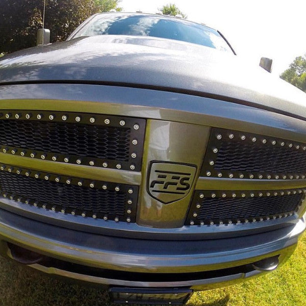 2010-2013 Ram FFS Grille Inserts 4G 4th Gen