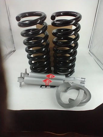 compare product First Gen Gas and Diesel  2wd 2” Leveling Kit Replacement components/parts ONLY