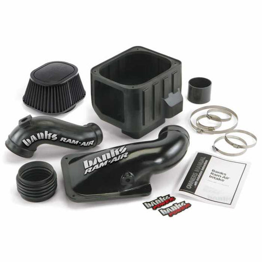 Ram-Air Cold-Air Intake System, Dry Filter for use with 2001-2004 Chevy/GMC 6.6L, LB7
