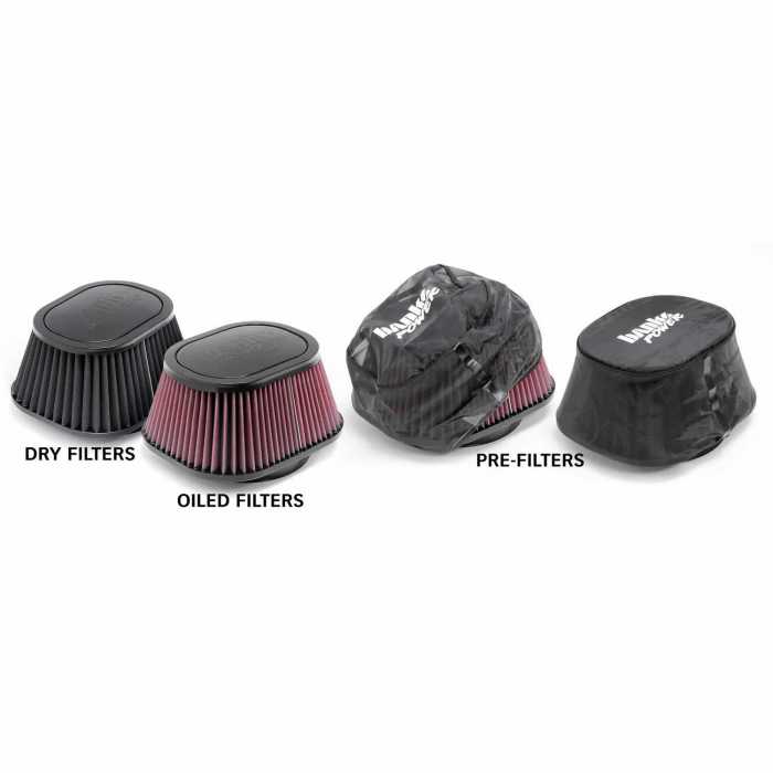 Ram-Air Cold-Air Intake System, Dry Filter for use with 2007-2010 Chevy/GMC 6.6L, LMM