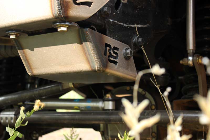 Ruffstuff Jeep Wrangler TJ Steering Box Skid Plate
