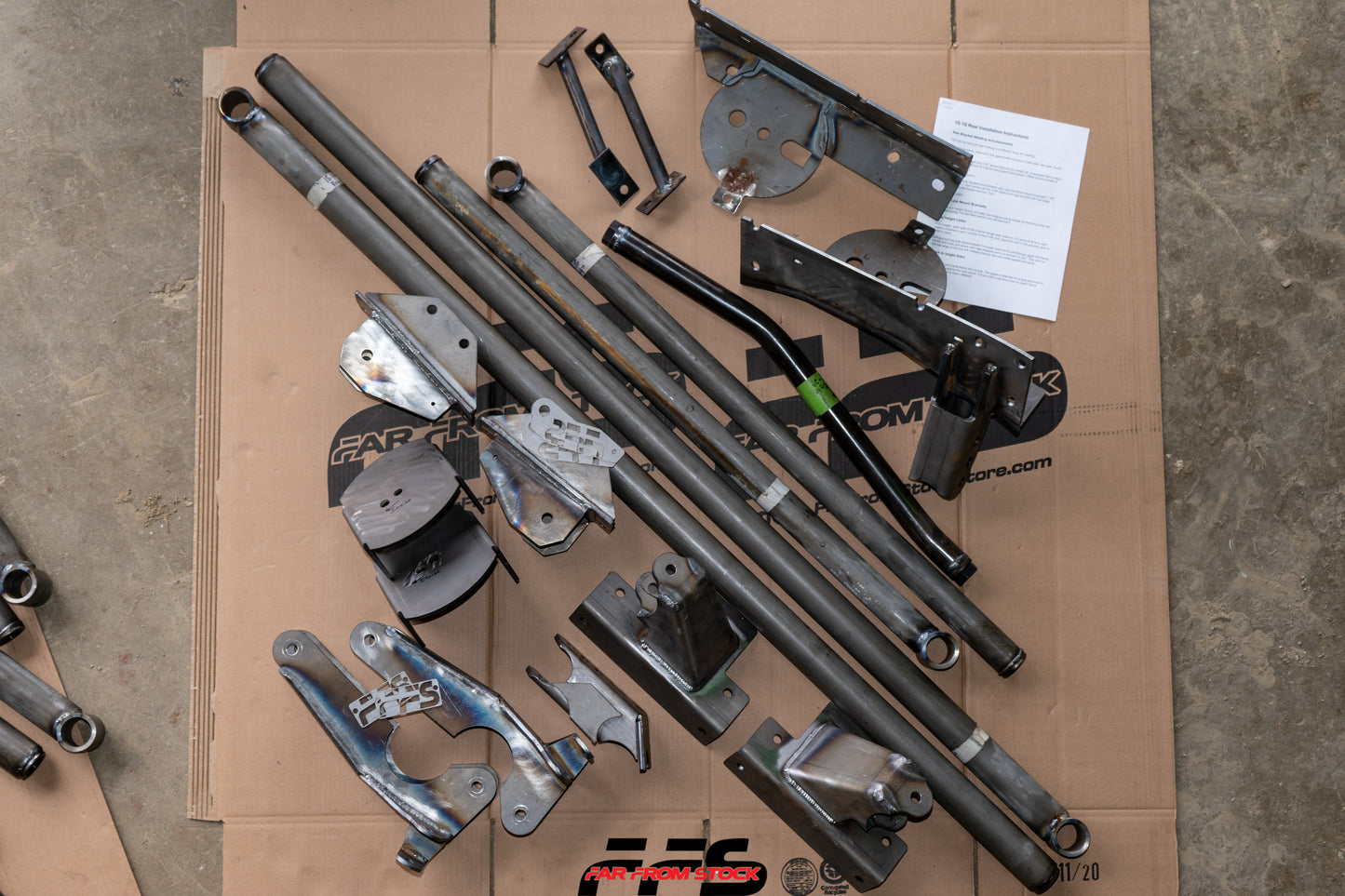 72-93 Dodge Rear Air Suspension Kit (stock Dana 70 axle)