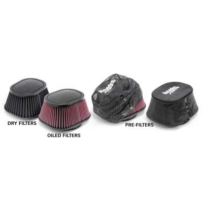 Ram-Air Cold-Air Intake System, Dry Filter for use with 2006-2007 Chevy/GMC 6.6L, LLY/LBZ