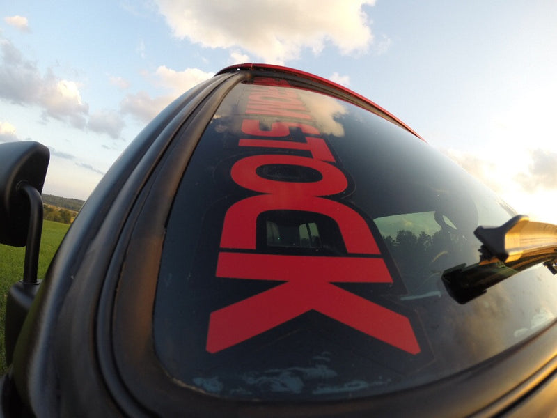 20" FFS Windshield Pillar Decal