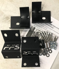 First Gen Cummins Mishimoto intercooler install kit.