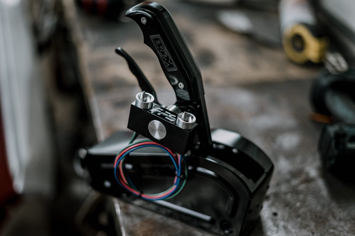 Custom Pro Dual Toggle overdrive and lockup switches and Mounting Pin