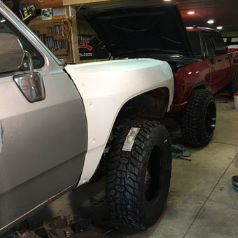 compare product 81-93 Dodge Fiberglass Fenders