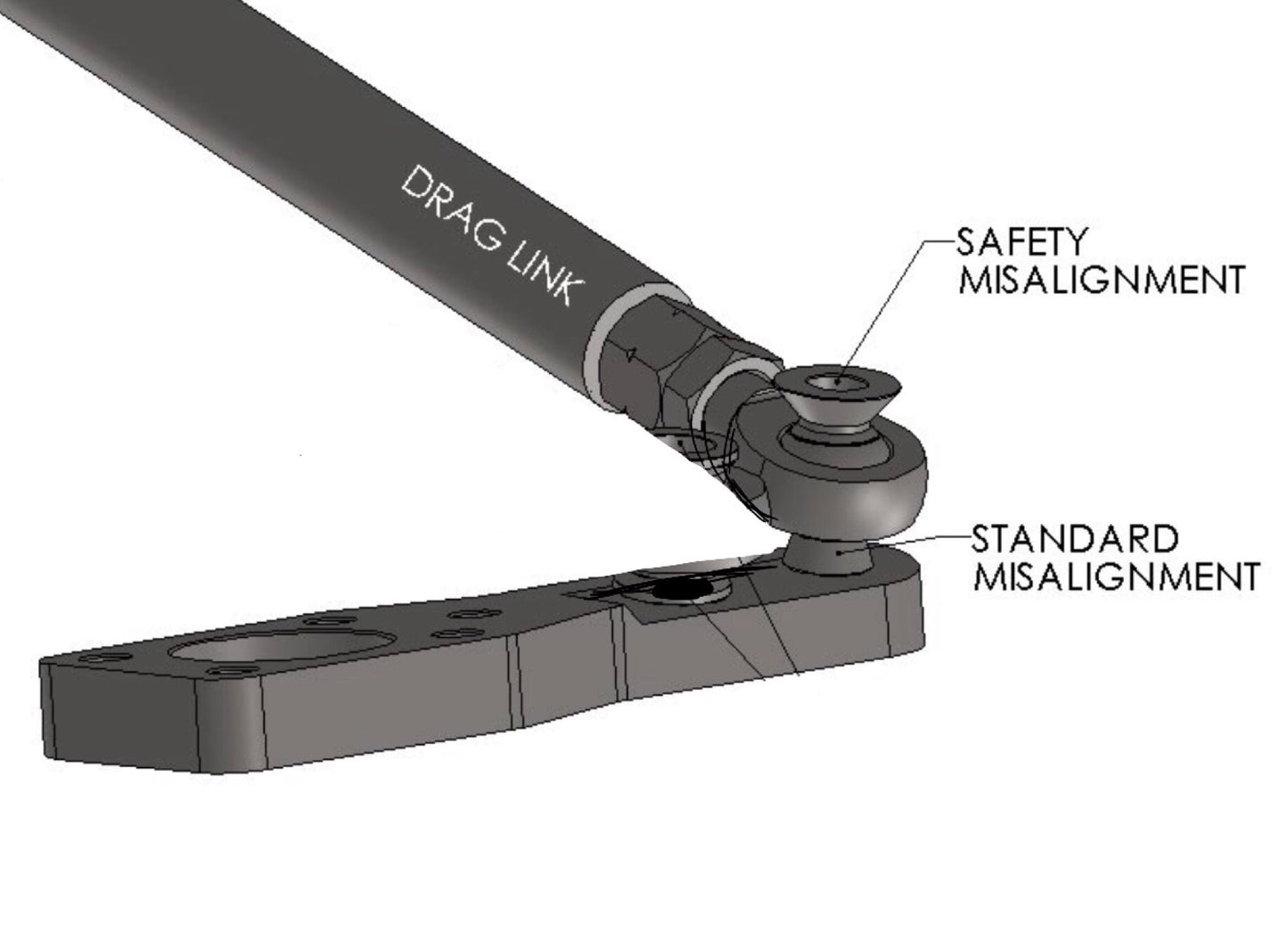 72-93 Dodge Dana 60 Crossover 2” or more lift (heim joint)