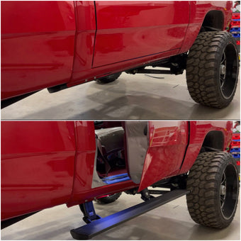 compare product 72-93 Dodge Amp Research Power Folding Step Kit