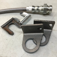 72-93 Dodge Dana 60 Stainless Steel Braided Brake Hoses