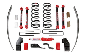 compare product 2000-02 Dodge Ram 2500 4-4.5 in. Suspension Lift Kit with Hydro Shocks