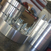 8 Lug Wheel Spacers (Sold Individually. You need an order quantity of 2 for a pair and 4 for a vehicle)