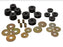 72-93 Dodge Truck Body Mount Bushings. Bolt and Nut kit available separately.