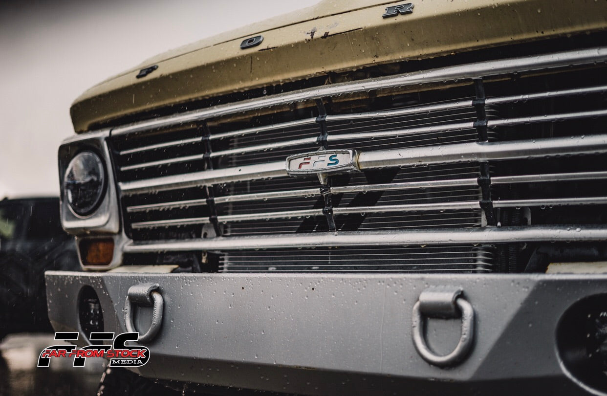 Older Duty Front bumper Tacked