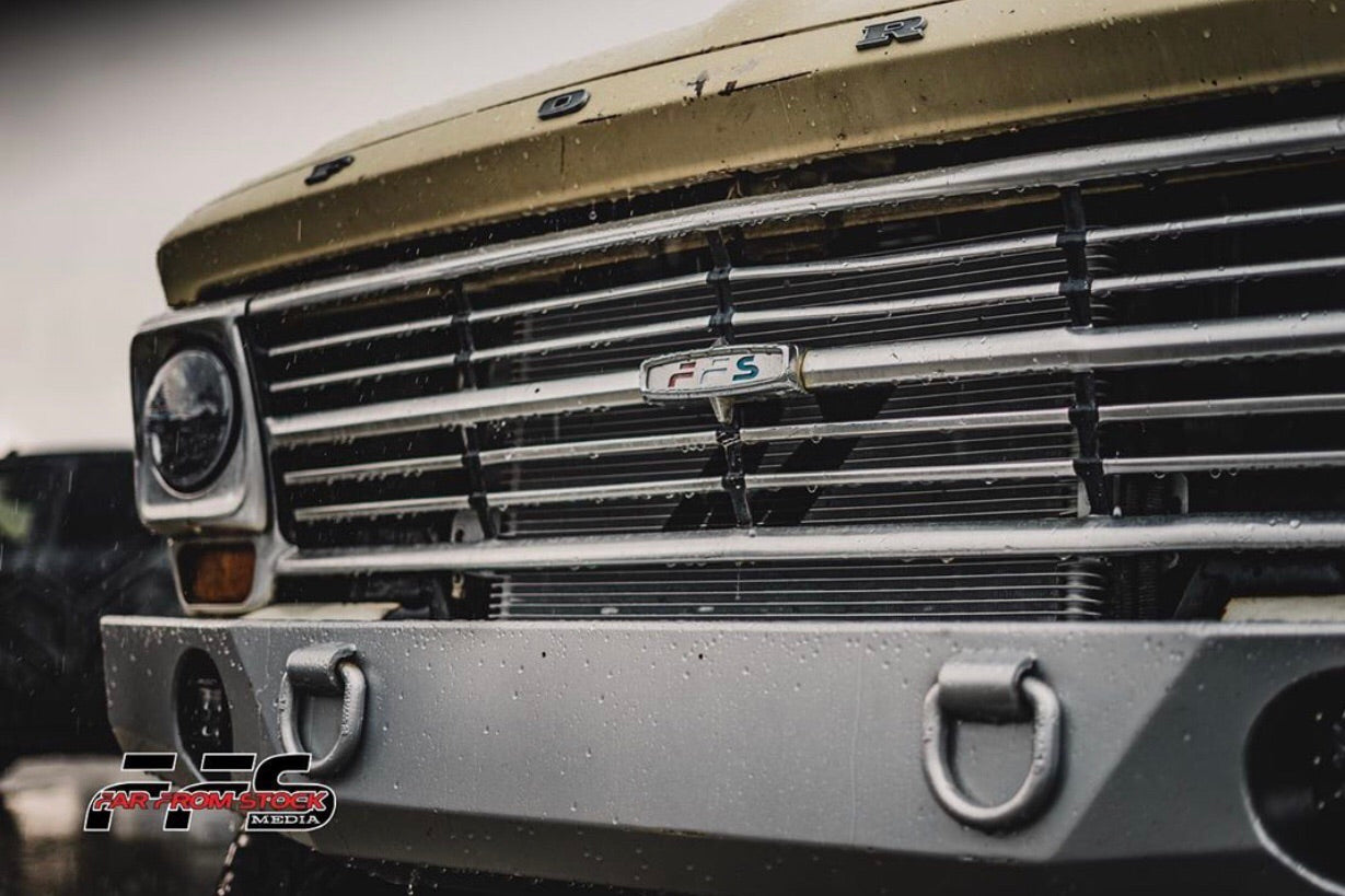 FFS F100 f250 custom/ranger grille emblem insert