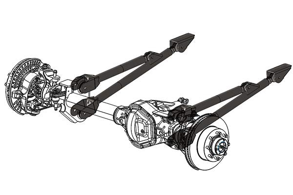 DIY Radius Arm Kit Ford 05+ Dana 60