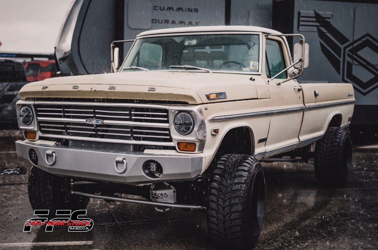 Older Duty Front bumper Tacked