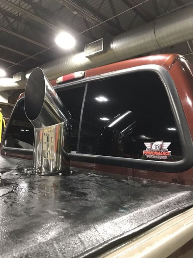 Exhaust Stack with Install Kit | Smoke Stacks for Trucks