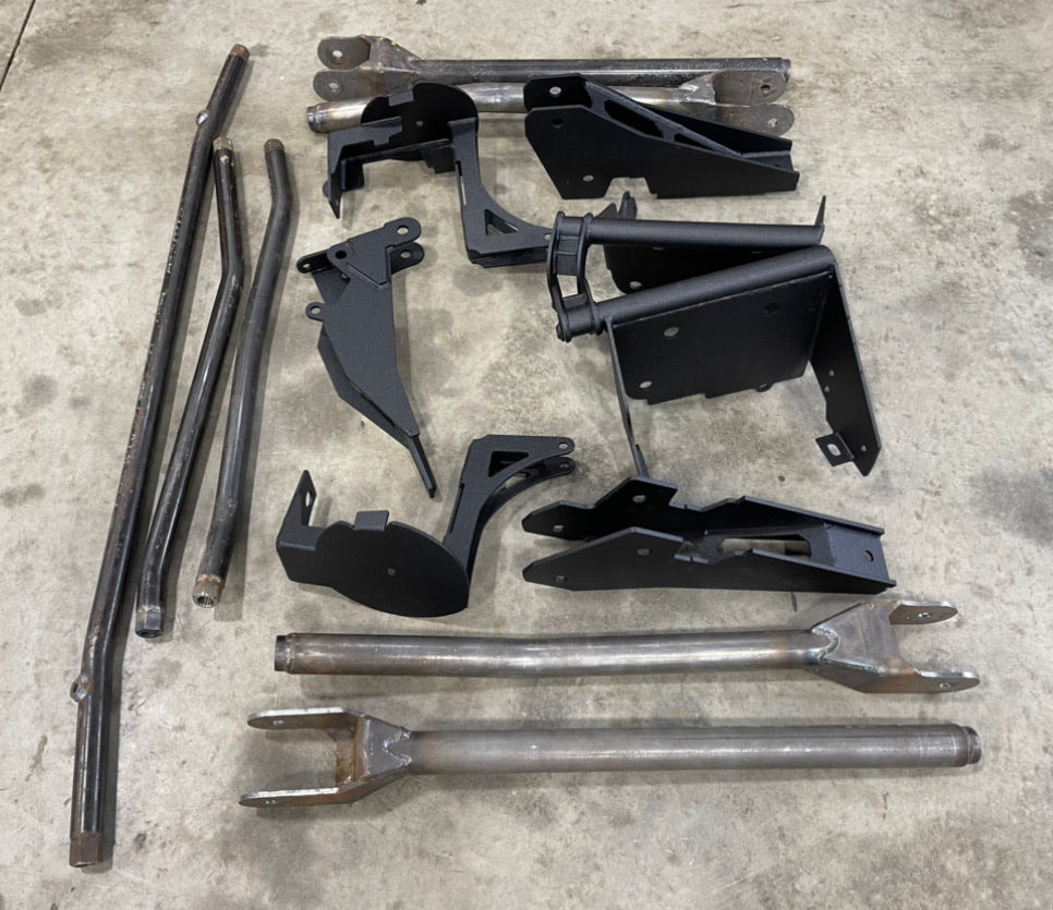 14-18 Ram Front Long Travel Air Suspension System 4th Gen