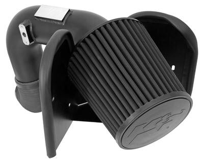 K&N 71-1532 BLACKHAWK STG. 2 COOL AIR INTAKE FOR 03-07 DODGE 5.9L CUMMINS - DRYFLOW FILTER